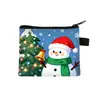 Nuevo Monedero Navideño Transfronterizo para Hombres, Mujeres, Niños, Tarjetero para Estudiantes, Bolso de Moda Portátil