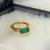 Anillo para Hombre y Mujer con Incrustación de Huevo de Jaspe Hetiano Natural Venta al por Mayor Anillo Pequeño Fresco Retro Simple para Mujer Venta al por Mayor