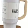 Nueva Taza Termo de Aspecto Elegante para Hombres y Mujeres, Acero Inoxidable 304 para Exteriores con Popote y Asa, Taza para Coche de 40 oz que Mantiene el Frío