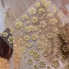 Adesivos para Nail Art Padrão Formiga Yitu Folha de Ouro Flores Metálicas Adesivos Fábrica de Origem para Nail Art Decorações de Adesivos Exquisitos Yt7430