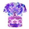 Dragon Ball Impresión 3D Aliexpress Camiseta de Manga Corta Casual Holgada para Adultos y Niños Versión para Hombre y Mujer Top Marca de Moda
