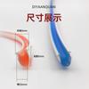 Lámpara de silicona con manga dividida, cinturón luminoso, flexible, barra de lámpara de silicona de 12 V para modelado de palabras, lámpara de neón LED con borde transfronterizo