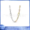Panjia Cobre Blanco Plateado Elegante Lujo Ligero Cobre Incrustado Diamante de Colores Corazón Collar de Moda Súper Brillante Forma de Corazón Cadena para la Clavícula