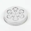 68 # Cubierta de Aluminio Hueca Velas Ambientales Aromaterapia Perfume de Coche Corte de 67.5/68 Dientes Patrón de Nube Auspiciosa Cubierta de Aluminio