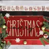 Tapetes de Chão de Natal Transfronteiriços Papai Noel Boneco de Neve Veludo de Cristal Tapete Estampado Cozinha Tapetes Antiderrapantes Tapetes Absorventes