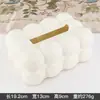 Caixa de Lenços Sala de Estar Entrada Luxo High-end Doméstico Criativo Algodão Doce Papel Sucção Caixa Mesa de Jantar Guardanapo Armazenamento Caixa Sucção Box