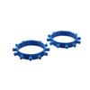 HJXH8615 Foguete Azul Argola Pequena Coleira de Cachorro Argola de Estrela Argola de Haste Redonda Pequenas Peças de Fabricação