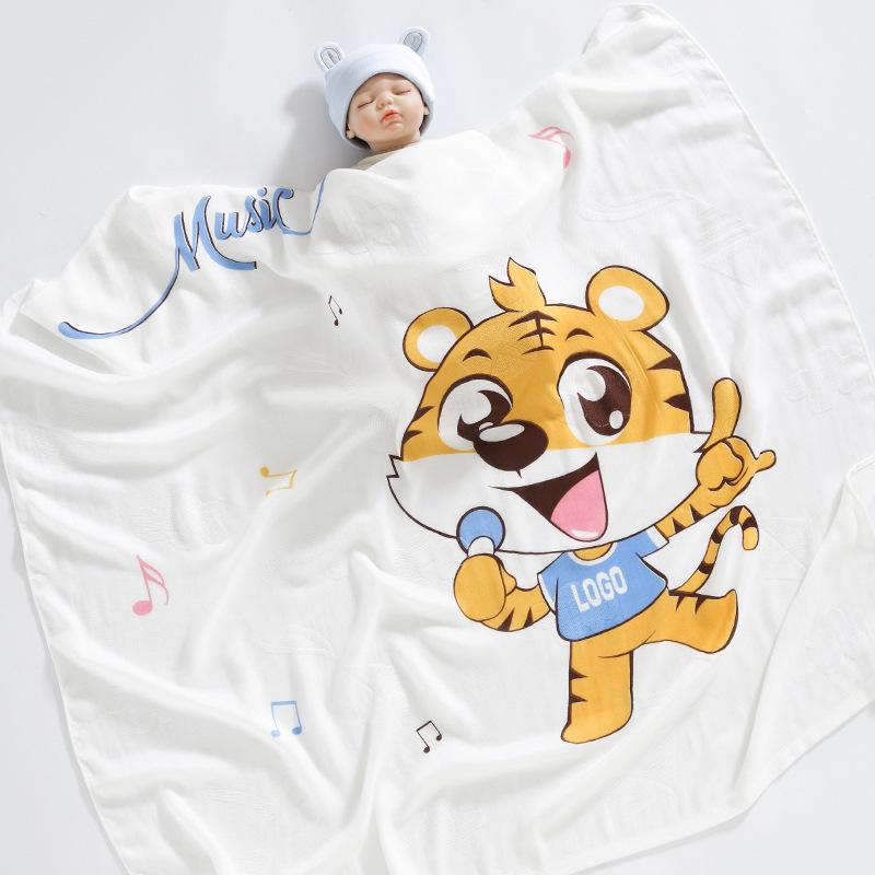 竹纤维盖毯 -歌唱虎-cib