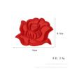 Fábrica rosa bordado tela pegatinas ropa sombrero accesorios aplique decorativo cortina funda de edredón parche para agujeros al por mayor