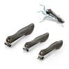 Cortador de unhas de aço inoxidável de fábrica cortadores de unhas anti-respingo cortadores de unhas criativos tesouras de unhas grossas ferramentas de unhas