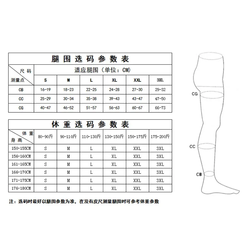 尺码表