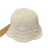 Otoño Invierno 2026 Nuevo Gorro de Lana Tejido para Mujer Adelgazante Facial Protección Solar Sombrero de Sombra Sombrero Cubo Sombrero para el Frío Tendencia de Moda para Mujer