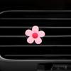 Pequeña Margarita Niña Accesorios para Coche Accesorios Perfume para Coche Salida de Aire Acondicionado Clip de Aromaterapia Flor Decoración Interior de Coche