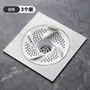 Tapa de Drenaje Giratoria Estilo Japonés para Baño, Atrapapelos, Cubierta de Malla Filtrante Giratoria Anti-Insectos y Anti-Obstrucción para Baño