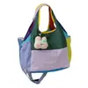 Bolsa transversal esportiva de ombro único, colorida com dopamina, moderna, leve e versátil, para caminhadas ao ar livre e esportes