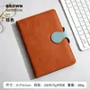 Cuaderno A5 Personalizado Actas de Reunión Sencillo Oficina de Negocios Libreta Gruesa Personalizable con Logo Imprimible