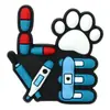 Serie Médica para Mascotas de Venta Caliente Transfronteriza Accesorios de Goma Suave de PVC Charms Desmontables para Zapatos Hebillas para Zapatos Al por Mayor