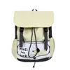 Mochila Versátil Japonesa para Mujer Bloques de Color Ligera Mochila con Personalidad Moderna Casual para Viajes Cotidianos Linda Ins Bolsa para Estudiante Universitario