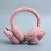 Inverno versão coreana do cartão de coleta desenho animado aplique senhoras orelheiras de pele de coelho estudantes cabeça-vestida orelheiras grossas quentes atacado