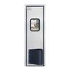 Puerta anticolisión gratuita de acero inoxidable 304 con reinicio bidireccional para supermercado, almacenamiento en frío, taller de purificación de alimentos, retorno automático dedicado