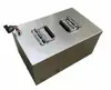 Carcasa de caja de batería de litio caja de almacenamiento vacía triciclo acero inoxidable batería de litio coche eléctrico caja de herramientas de batería de plomo-ácido