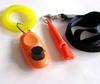 Con cordón silbato para perros de plástico silbato para perros entrenamiento silbato para perros silbato anillo para mascotas entrenador de perros clicker