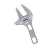 Llave de baño multifuncional instalación de grifo mango corto llave ajustable de boca abierta grande aleación de aluminio mantenimiento de plomería llave para tubos