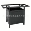 Pernas de mesa de jantar de luxo leve Restaurante ocidental Loja de chá com leite Loja de hot pot e churrasco Pernas de mesa retangulares e redondas de pedra sinterizada Pernas de mesa de aço inoxidável Pernas de mesa de ferro forjado