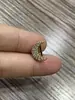 Gran Venta Zhongxing Accesorios para Joyería DIY Chapado en Cobre Oro de 14K Tapa de Flor Hebilla de Cierre Gancho para Oreja Tapones para Oreja Accesorios Al Por Mayor