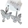 Pendientes de Mariposa de Lujo Ligero y Exquisitos con un Diseño de Alta Gama, Modernos y Versátiles, Pendientes de Mariposa Elegantes de Tendencia Diaria de Nicho