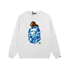 Comercio Exterior Transfronterizo Venta al por Mayor Marca de Moda Pe Tiburón Sudadera de Cuello Redondo Dropshipping Otoño e Invierno Sudadera de Felpa