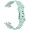 Pulseira de Silicone de Cor Sólida com Fecho Borboleta Brilhante Compatível com Huawei Band 8/9/10/11/11Pro Pulseira de Reposição