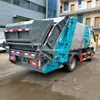 Caminhão compactador de lixo com placa azul para exportação preço 5,5 metros cúbicos caminhão compactador de lixo Foton 5,5 metros cúbicos nova oferta