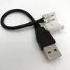 Placa base blanda de LED 3528 5050 con puerto USB a cable de luz de clip de 8 mm/10 mm con conector sin soldadura