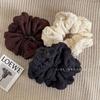 Goma de pelo tipo scrunchie vintage estilo francés para mujer, adecuada para peinados de moño o coleta, simple y elegante, modelo Nuevo Primavera 2026