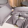Algodón Puro Algodón de Fibra Larga Funda de Almohada Individual Sábana de Cama Color Sólido Funda de Almohada Fabricante de Ropa de Cama Venta al por Mayor