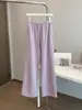 Pantalones Deportivos Casuales de Cintura Suelta Rectos de Pierna Ancha para Mujer, Versátiles, para Primavera 2025