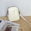Bolsa Feminina de Couro Bovino Curtido Vegetal, Bolsa de Mão Feminina Versátil, Bolsa Saco Simples, Porta-Moedas para Celular, Couro Macio, Retrô e Prática