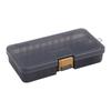 Caja de Señuelos Luya Nueva Caja de Señuelos Luya Bisel de Enchufe Gris Transparente Caja de Almacenamiento Multifuncional Portátil para Señuelos Luya con Lentejuelas