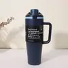 Bestseller transfronterizo: Taza con asa estilo Ouala, taza térmica de acero inoxidable 304, botella de agua deportiva de gran capacidad estilo dopamina