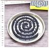 Suporte para Espiral de Mosquito com Tampa, Bandeja para Espiral de Mosquito, Cinzeiro, Caixa para Espiral de Mosquito, Recipiente de Cinzas, Suporte para Espiral de Mosquito com Cinzeiro