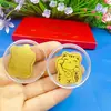 Pegatinas para Teléfono Móvil de Princesa con Lámina Dorada de Riqueza y Tesoro, Por Favor Hazte Rico, Asuntos de Dinero, Buen Caqui, Regalos