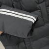 Abrigo de plumas fuera de temporada para mujer 2021 nuevo largo sobre la rodilla plumón de pato blanco estudiante estilo coreano deportivo abrigo de pareja
