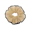 Scrunchie Grande Fashion e Versátil para Mulheres com um Sofisticado Estilo de Comércio Exterior, Adequado para Penteados de Coque