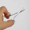 Tijeras Rectas y Curvas de Acero Inoxidable con Punta de 3.0A en Stock del Fabricante, Tijeras para Recortar Cejas, Tijeras de Belleza, Tijeras para Vello Nasal, Tijeras de Maquillaje