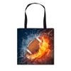 Bolsa de Tote Estampada Tema Super Bowl Transfronterizo 2024 Bolsa de Regalo Portátil Ecológica Bolso de Hombro