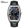 Chenxi Cx-8217 Reloj Digital Hombres Calendario Correa Casual Venta al por Mayor Transmisión en Vivo Fabricante Transfronterizo Reloj de Cuarzo para Hombres