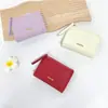 2026 Cartera de Mujer Color Macarrón, Moderna y Sencilla, Estilo Corto Transfronterizo, Cartera con Billetera para Monedas y Tarjetas, 70% de Descuento