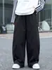 Pantalones Casuales para Niños 2026 Otoño Nueva Moda Versátiles de Pierna Ancha para Niños Mayores Modernos Holgados Cargo
