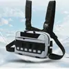 Esportes ao Ar Livre Fãs Militares Bolsa de Peito Portátil Masculina Bolsa Transversal Ciclismo Montanhismo Pesca Impermeável e Resistente ao Desgaste Bolsa de Peito Multifuncional